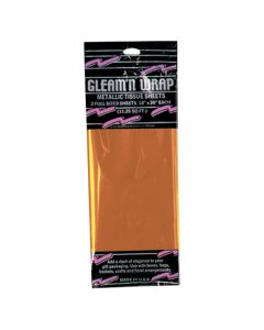 Beistle 3-Pack Metallic Gift Wrap Sheets - 18x30 Inch Shiny Cerise Pink Plastic For Crafts & Decor