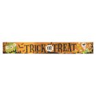 Metallic Trick Or Treat Banner