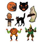 Vintage Halloween Clings