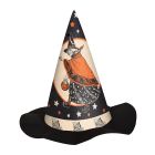 Vintage Halloween Felt Witch Hat