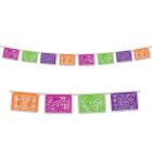 Day Of The Dead Picado Style Pennant Bnr