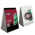 Table Tent (triangular with bottom)