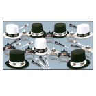 Velour Topper Hat with Paper Band Kit