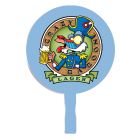 PVC Board Circle Hand Fans
