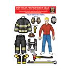 Fireman Dress-Up Peel 'N Place Activity Sheets (Caucasian Male)
