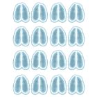 Reindeer Footprints Peel 'N Place