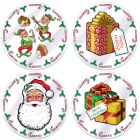 Plastic Santa's Workshop Placemats