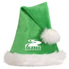 Green Santa Hats w/ White Plush Trim