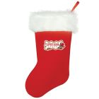 15" Plush Christmas Stocking - Heat Transfer