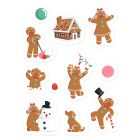 Gingerbread Stickers