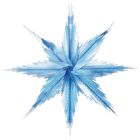 2-Tone Metallic Snowflakes