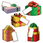 Mini Christmas Gift Cutouts