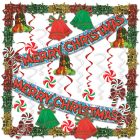 Merry Christmas Metallic Decorating Kit