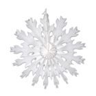 White Tissue Snowflakes