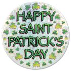 Happy St Patrick's Day Button