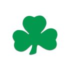 Pkgd Printed Shamrock Cutouts