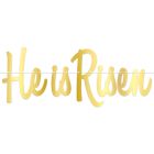 Foil He Is Risen Streamer