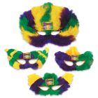 Fanci-Feather Masks Assortment