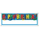 Happy Birthday Sign Banner