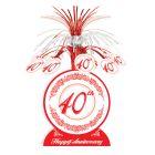 40th Anniversary Centerpiece