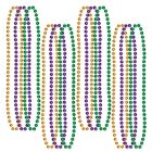 Mardi Gras Small Round Beads