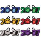 2027 Glittered Plastic Eyeglasses