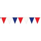 Red, White & Blue Pennant Banner