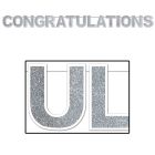 Glittered Congratulations Streamer