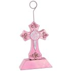 Cross Photo/Balloon Holder