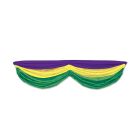 Mardi Gras Fabric Bunting