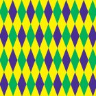 Mardi Gras Harlequin Backdrop
