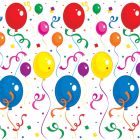 Balloons & Confetti Backdrop