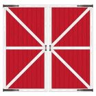 Red Barn Door Props