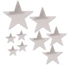 Pkgd Foil Star Cutouts