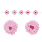 Tissue Flower Garland