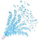 Gender Reveal Push Up Confetti Poppers