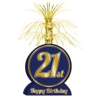 21st Birthday Centerpiece
