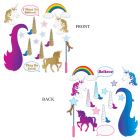 Unicorn Glittered Photo Fun Signs