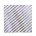 Iridescent Stripes Beverage Napkins