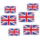 British Flag Cutouts