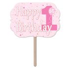 1st Birthday Yard Sign