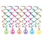Peace Sign Whirls