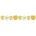 Foil Die-Cut Floral Streamer
