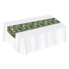 Palm Leaf Fabric Table Runner