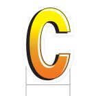 Plastic "C" Yard Sign