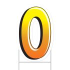 Plastic "O" Yard Sign