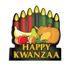 3-D Happy Kwanzaa Centerpiece