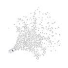 Push-Up Silver Confetti Poppers w/ 2"Custom Round Decal