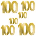 Foil "100" Birthday Cutouts