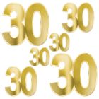 Foil "30" Birthday Cutouts